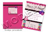 Lembrancinha ou Convite 10x15 cm