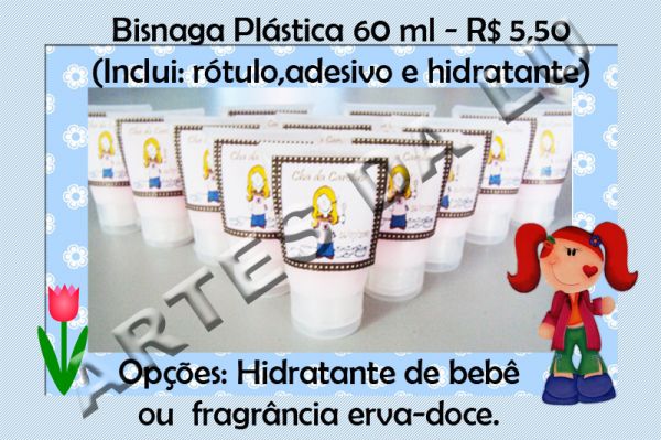 Bisnagas Plásticas Personalizadas - 60ml