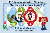 Enfeite de canudo Personalizado