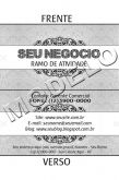 Cartão de Visita - 4x0 ou 4x1- 00001
