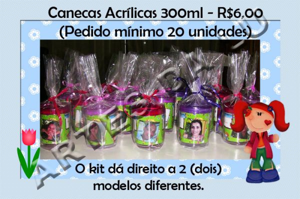 Canecas Acrílicas Personalizadas