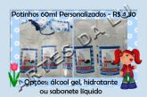Potinhos 60 ml - personalizados