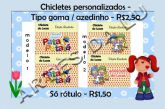 Chicletes Personalizados com foto ou tema