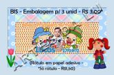 Bis - Embalagem para 3 unidades